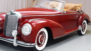 1953 MercedesBenz 300S Cabriolet A W188 beautiful classic [upl. by Sirtimed596]