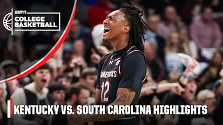 Kentucky Wildcats vs South Carolina Gamecocks  Full Game Highlights  ESPN College Basketball [upl. by Rramo]