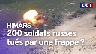 Une frappe de HIMARS aurait tué 200 soldats russes [upl. by Aicatsue]