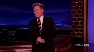 MouseMinglecom on Conan OBrien  December 2nd 2015 [upl. by Cock]