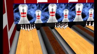 3D studio max Bowling Animation [upl. by Alecram]