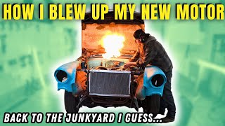 Junkyard Motor First Start Proving The Internet Wrong [upl. by Ruzich]