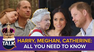 Royal RoundUp Harry amp Meghans New Show  Kate Cancer Free  Queen Elizabeth II Death Anniversary [upl. by Etnovahs]