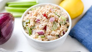 Keto Tuna Salad  The BEST Easy Low Carb Tuna Salad Recipe You Can Make [upl. by Hulbard]