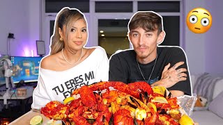 Answering JUICY Questions With My EX… SEAFOOD MUKBANG [upl. by Prussian]