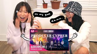 SMTM10 Producer Cypher Reaction let us fan girl [upl. by Dianna]