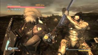 Metal Gear Rising Revengeance  All QTE Failures HD [upl. by Balcer528]