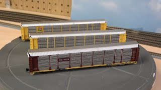 Product Demo Intermountain N Scale Auto Racks [upl. by Dorise492]