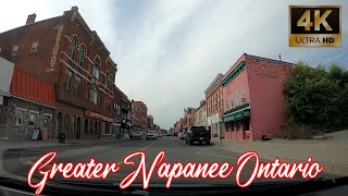 Drive through Greater Napanee Ontario in 4k [upl. by Hoffarth854]