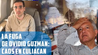 LA FUGA DE OVIDIO GUZMÁN CUANDO CULIACÁN SE CONVIRTIÓ EN UNA ZONA DE GUERRA [upl. by Augy]