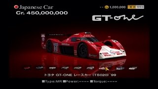 GranTurismo 4  300 MPH Toyota GTOne TS020 Setup [upl. by Suzi307]