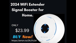 2024 WiFi Extender Signal Booster for Home [upl. by Goldner]