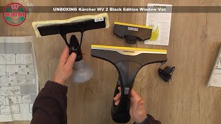 UNBOXING Kärcher WV 2 Black Edition Window Vac  Bob The Tool Man [upl. by Amice122]