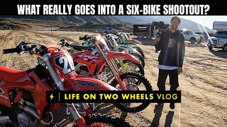 Behind the Scenes 2024 250 Shootout  Life on Two Wheels Vlog [upl. by Irish719]