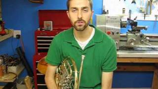 Demo of the Medlin BbA BbC ascending single horn [upl. by Leahcimal]