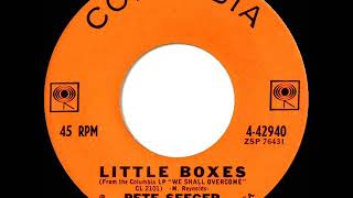 1964 Pete Seeger  Little Boxes [upl. by Nibbs]