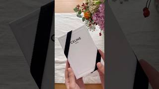 Celine wallet unboxing ✨ [upl. by Ogg]