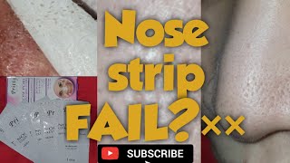 Nose PORE strip removal [upl. by Arbua]