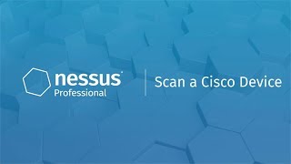 Scan a Cisco Device using Nessus Professional [upl. by Nahsez723]