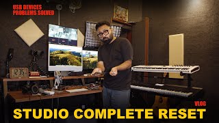 Studio USB Device Problems Solved  Studio Setup Cleanup Vlog [upl. by Eenimod]