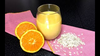 BAJA DE PESO con AVENA Y NARANJA FÁCIL y RÁPIDO  JUGO NUTRITIVO [upl. by Tyler]