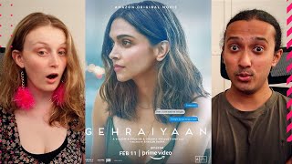 Gehraiyaan Official Trailer REACTION  Deepika Padukone Siddhant Chaturvedi Ananya Panday [upl. by Ludwig]