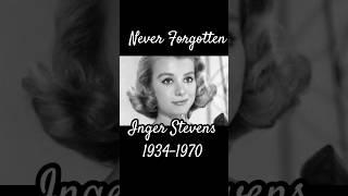 Inger Stevens [upl. by Ecniuq]