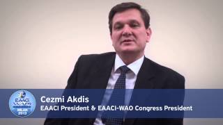 Invitation to EAACI WAO Congress 2013 by EAACI President Cezmi Akdis [upl. by Aleece]