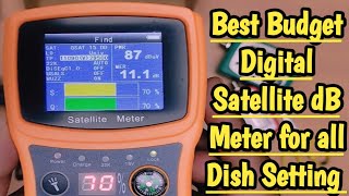 Best digital satellite finder for all dth  Solid SF720 digital satellite finder meter unboxing [upl. by Ylak]