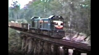 Orbost Railway Line flashback to 1981 [upl. by Correna815]