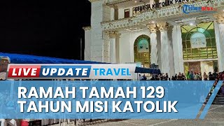 Puluhan Warga Penuhi Pelataran Gereja Santo Yosep Fakfak Gelar Ramah Tamah 129 Tahun Misi Katolik [upl. by Nesyla]