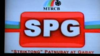 MTRCB Rated SPG Classification Rating Tagalog [upl. by Humphrey]