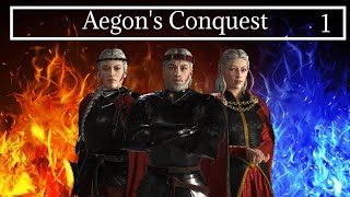 Aegons Conquest Crusader Kings III A Game of Thrones 1 [upl. by Ginelle]