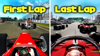 Every Lap The F1 Game Gets NEWER [upl. by Westfall]