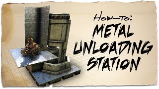 How to build a metal unloading dock  ARK Survival Evolved  Building Tips [upl. by Atirahs]