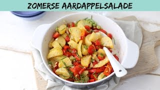 RECEPT Aardappelsalade met paprika  LEKKER EN SIMPEL [upl. by Lorelie773]