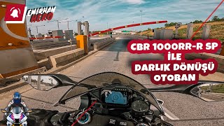 CBR 1000RRR SP ile Darlık Dönüşü Otoban [upl. by Higginson98]