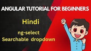 ng select dropdown angular  angular tutorial for beginners  mscoder [upl. by Zaob679]