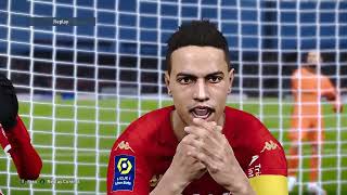 AS MONACO VS PARIS SAINT GERMAIN  PES 2021 GAMEPLAY [upl. by Savadove131]