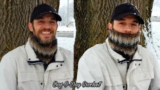 Easy Infinity Crochet Scarf  Beginner Friendly and Fast [upl. by Alil]