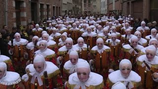 Sans frontières  Le carnaval de Binche l’un des plus anciens de Belgique [upl. by Senga]