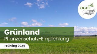 Pflanzenschutz Beratung  Grünland 2024 [upl. by Hillman]