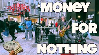 Awesome Street Talent Money For Nothing Dire Straits Miguel Montalban  Mark Knopfler 2024 [upl. by Vashti]