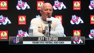 Fresno State Football Jeff Tedford 9318 [upl. by Pacorro]