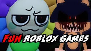 FUN ROBLOX HORROR GAMES [upl. by Reivaxe]