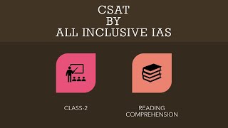 csat class02  Passage हिन्दी [upl. by Keeryt]