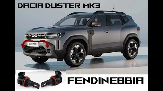 INSTALLAZIONE LAMPADINE FENDINEBBIA LED DACIA DUSTER MK3 [upl. by Craig]