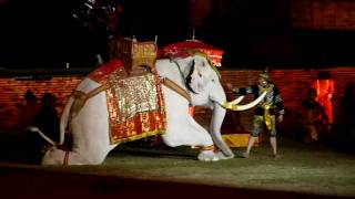 Light and sound show in Ayutthaya Thailand 6 [upl. by Renat]