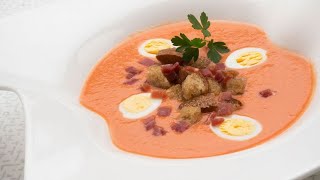 Gazpacho andaluz casero receta fácil de Karlos Arguiñano 🍅 [upl. by Esbenshade]