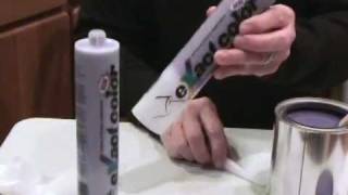 DIY How To Mix Custom Colored Caulk [upl. by Malca]